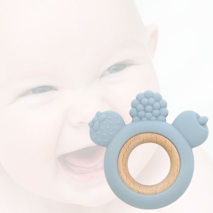 Anneau de dentition en bois - FruttieDent™