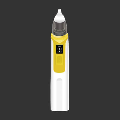 Aspirateur nasal pour nourrissons jaune
