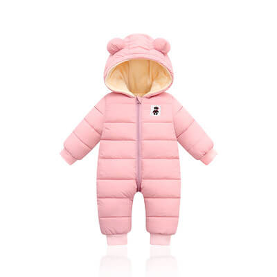 barboteuse rose pour petite fille