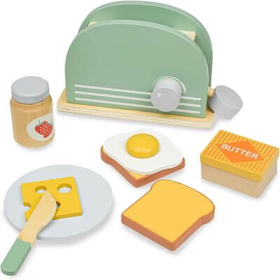 Dinette en bois, idée-cadeau pour petite fille