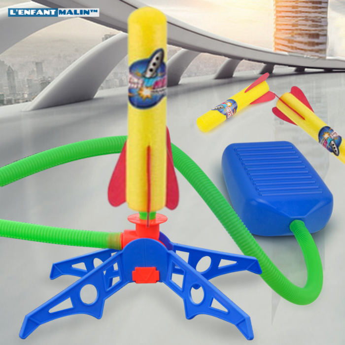 lanceur de fusée volante pour enfant jeu plein air jeu d'extérieur boutique l'enfant malin jeu de l'été 2023