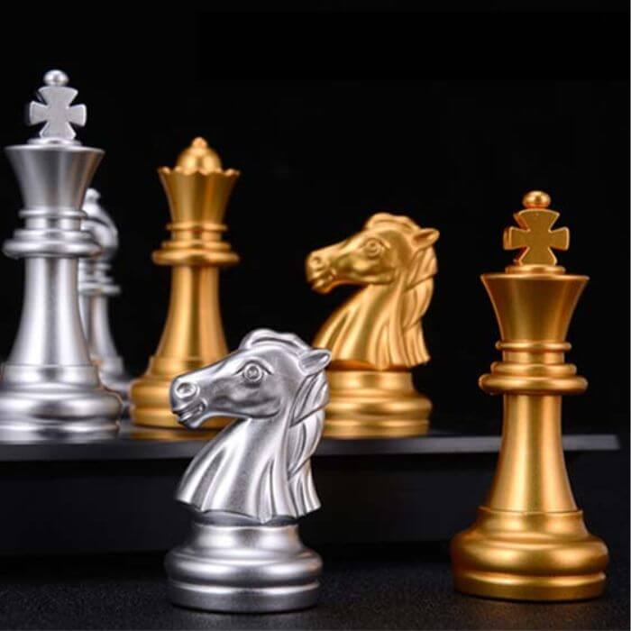 magnifique jeu d'échecs magnétique jeu de société adulte jeu d'echec en bois transportable boutique l'enfant malin pour idée-cadeau