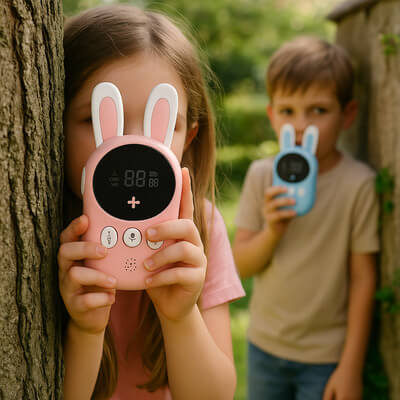 talkie walkie enfant pour aventures d’espionnage et jeux de communication secrète