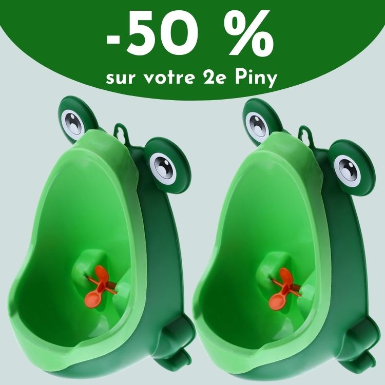 Urinoir d'apprentissage ajustable garçon - Piny la Grenouille