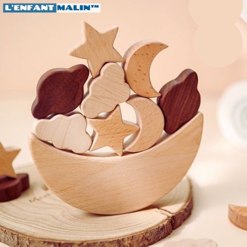 Jeu de construction en bois - MonUnivers™