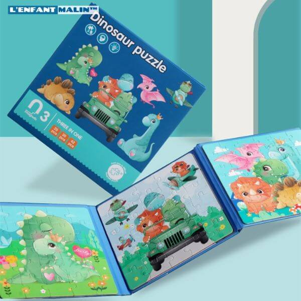 Children's puzzle - BookyPuzz+™ magnetic game