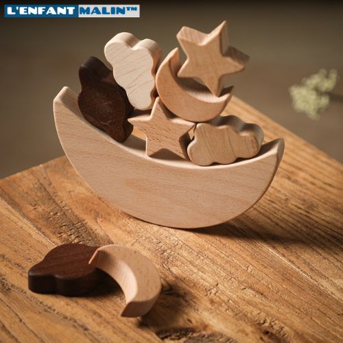 Jeu de construction en bois - MonUnivers™