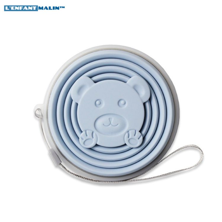 verre d'eau télescopique en silicone alimentaire pour enfants et adulte transportable partout voyage été 2023