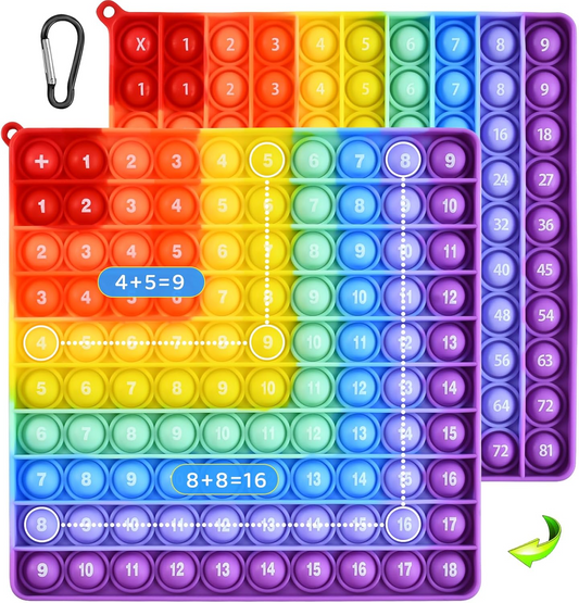 Jouets éducatifs pour enfants pour la multiplication et l'addition.