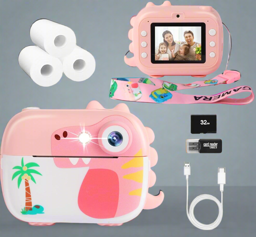 appareil photo enfant dinosaur