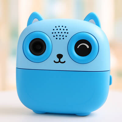 appareil photo enfant bleu cadeau idéal pour petit garçon