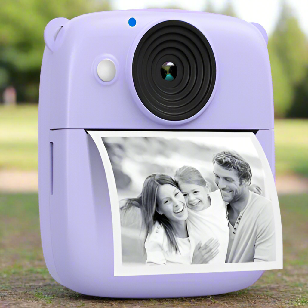 Appareil photo instantané enfant violet