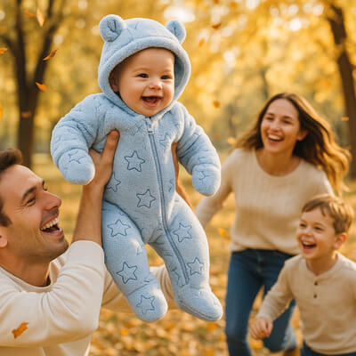 Barboteuse- Protection chaude avec Polarbaby™