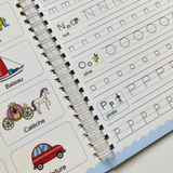 cahier magique d'écriture réutilisable en français pour les enfants apprentissage de l'écriture