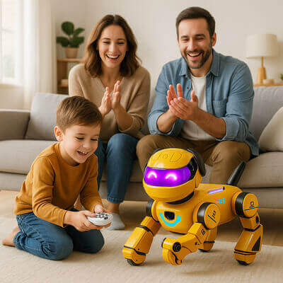 Chien robot – Mon ami lumineux SparkPaw™