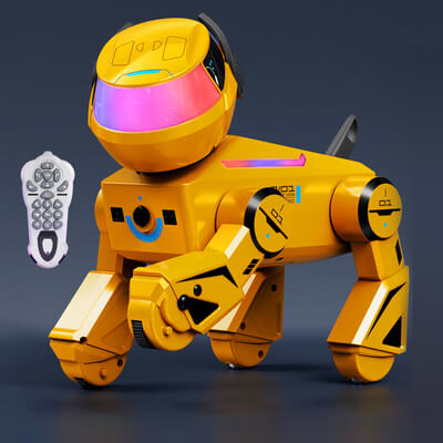 Chien robot – Mon ami lumineux SparkPaw™