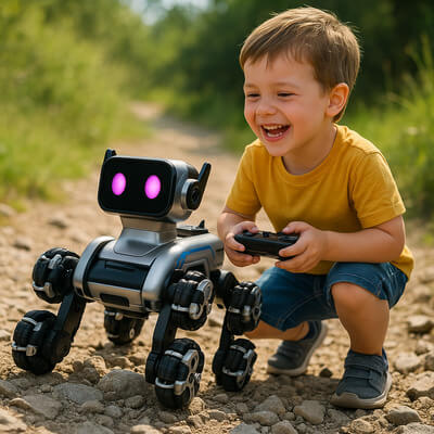 Chien robot – Mon aventurier tout-terrain RC-Dog™