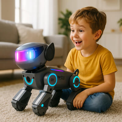 Chien robot – Mon ami lumineux SparkPaw™