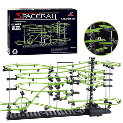 circuit de bille fluorescent idee cadeau de noel circuit billes jeu de construction 