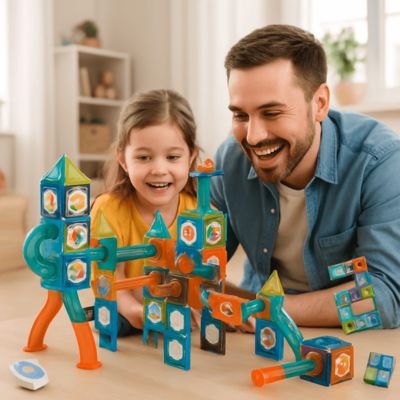 circuit-bille-fille-et-papa