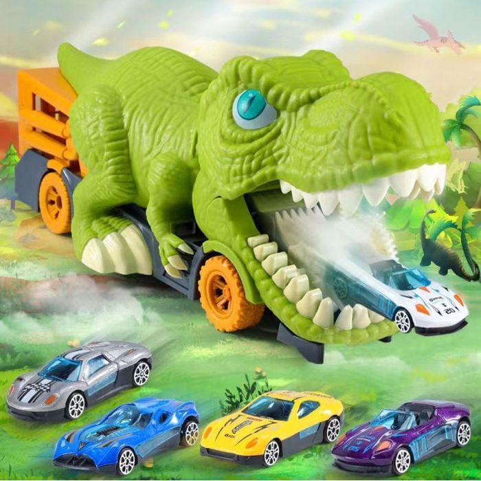 Jouet dinosaure - Circuit voiture DinoTruck™ – L'Enfant Malin