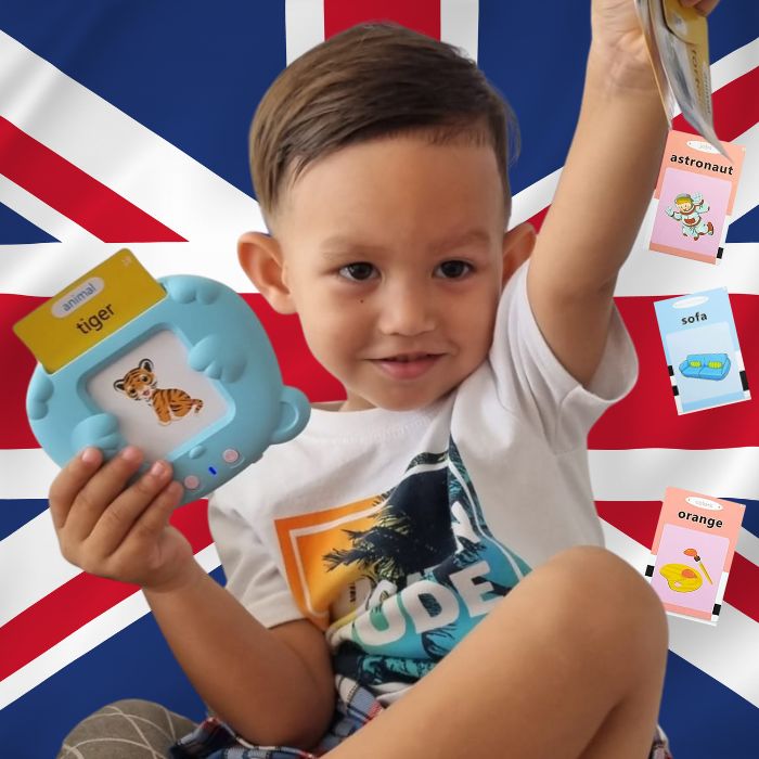 Enfants Vue Mots Jeux Parler Cartes Flash Apprendre Anglais