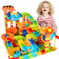 Jeux de construction bille - Circuit de billes lego pour enfants – L'Enfant  Malin