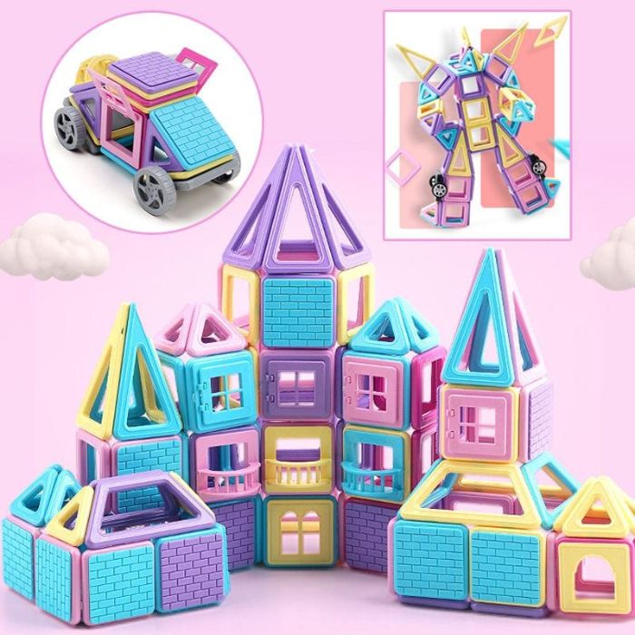 Jeu de construction magnétique - Jeu aimanté ChateauxReves™