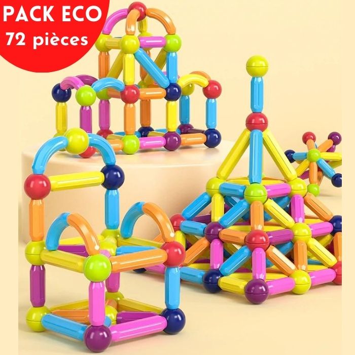 jeu de construction magnétique pour les enfants jeux aimantés magnetic stick jeu magnétique