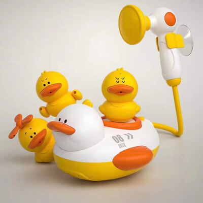 Jouet de bain en forme de canard pour la baignoire bébé