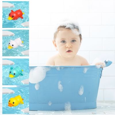 jouet de bain jouet bebe canard rouge