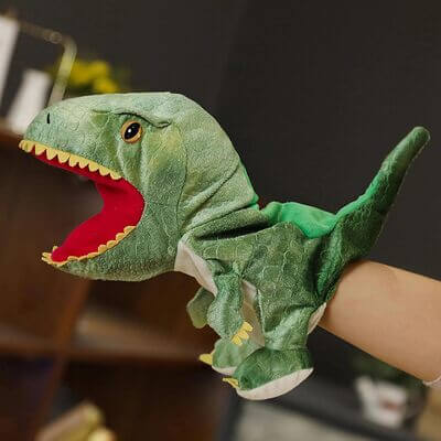 jouets dinosaures marionnette à main réaliste pour enfants