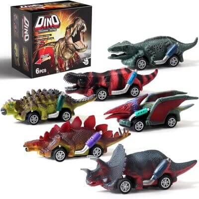 Jouets dinosaures voitures pour stimuler la créativité et inventer des histoires