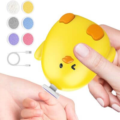Lime à ongles pour enfants au motif poussin