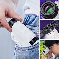 Microscope enfant - Micropoche™ microscope junior transportable – L'Enfant  Malin