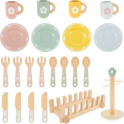 Idée-cadeau dinette enfant pour petite fille, jeu d’imitation amusant et éducatif