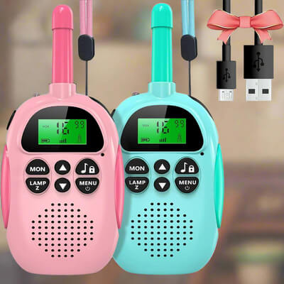 talkie walkie enfant avec batterie integrée