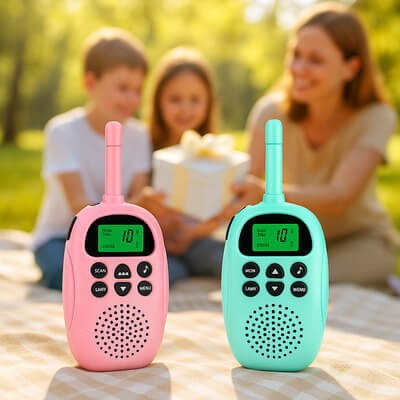 talkie walkie enfant cadeau éducatif amusant
