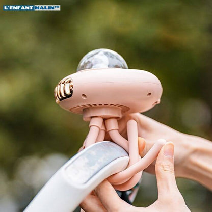 ventilateur portatif pour poussette bébé malin enfant bureau été 2023 chaleur ventilateur multisupport 