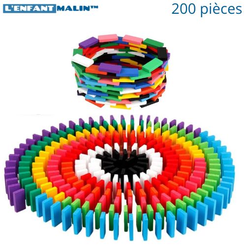 variante 200 pièces lego colorés lego bois jeu en bois jeu de societé jeux de construction jeu de société 8 ans jeu de construction en bois jeu pour adulte et enfant jeu de construction