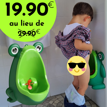 Boy's adjustable training urinal - Piny the Frog