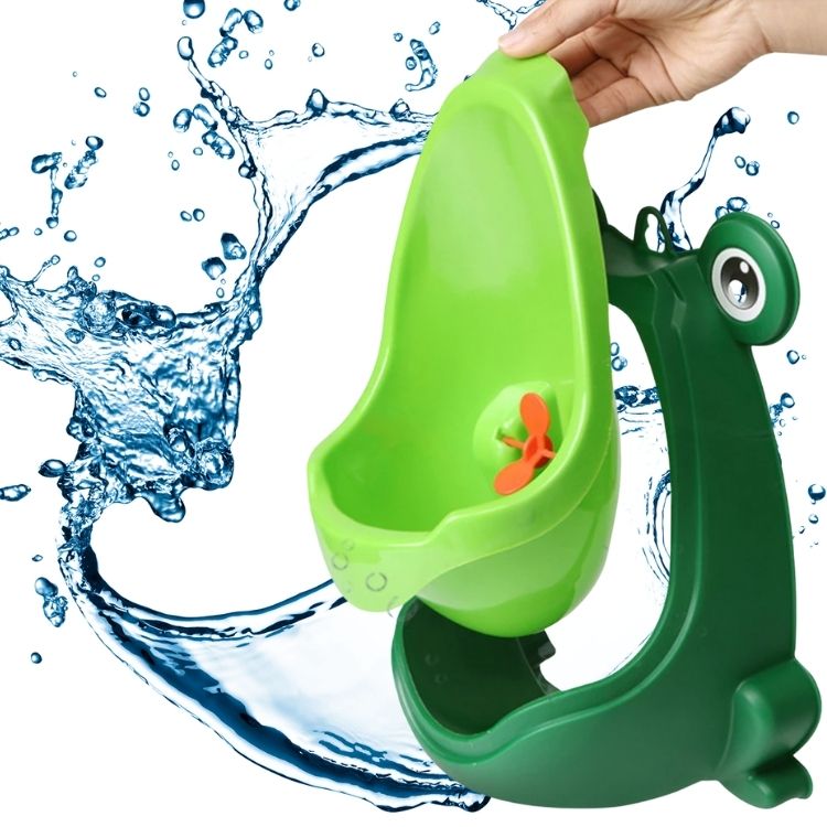 Boy's adjustable training urinal - Piny the Frog