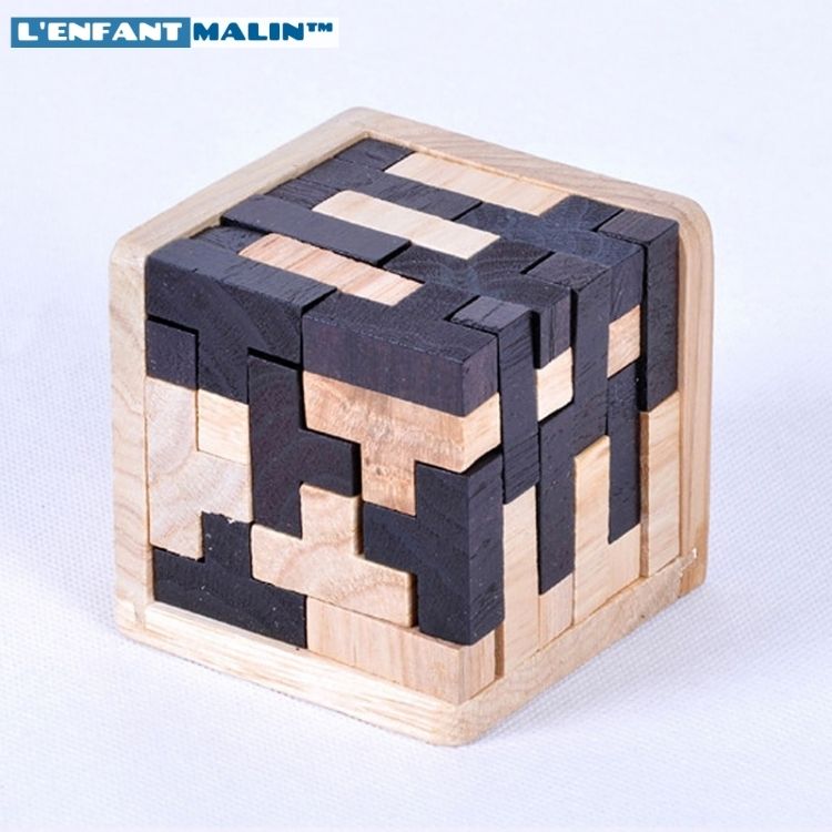 Puzzle cube casse tete - Travailler ses méninges et sa patience – L'Enfant  Malin
