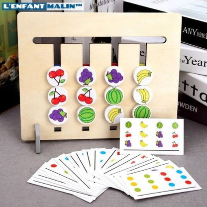jeu de logique jeu de memoire avec des fruits jeux creatifs jeu éducatifs casse tete pour enfant casse tete en bois jeu éducatifs jouets ludique image enfant intelligent jeu de memoire enfant jeu éducatifs en bois casse tete enfant boutique enfant malin jouets ludique motricité cerveau developpement coordination oeil main famille parentalité jeux éducatifs halte garderie assistante maternelle espace de jeu aider les enfants a la concentration enfant de 3 ans enfant de 4 ans enfant de 5 ans