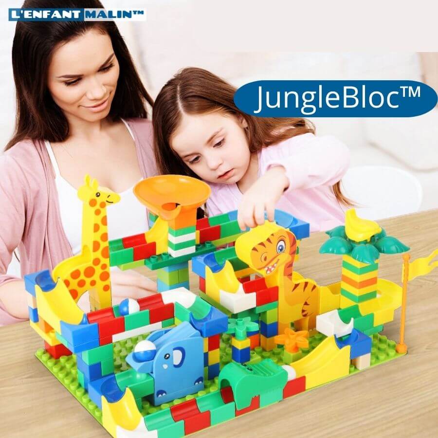 Blocs de construction - Circuit billes JungleBloc™ – L'Enfant Malin