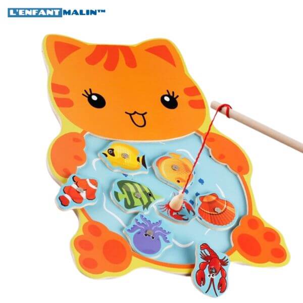 jeu de pêche magnétique en bois pêche magnetique enfant  puzzle enfant puzzle magnétique jeu magnétique jeu aimantés jeux aimantés puzzle magnetique enfant tangram montessori jeux éducatifs enfant malin boutique en ligne jeux magnétiques