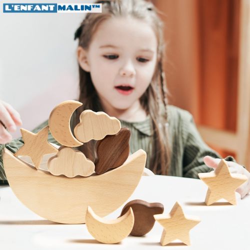Jeu de construction en bois - MonUnivers™