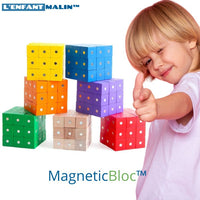 Magnetic game 3-8 years old - Construction game with magnetic stick –  L'Enfant Malin