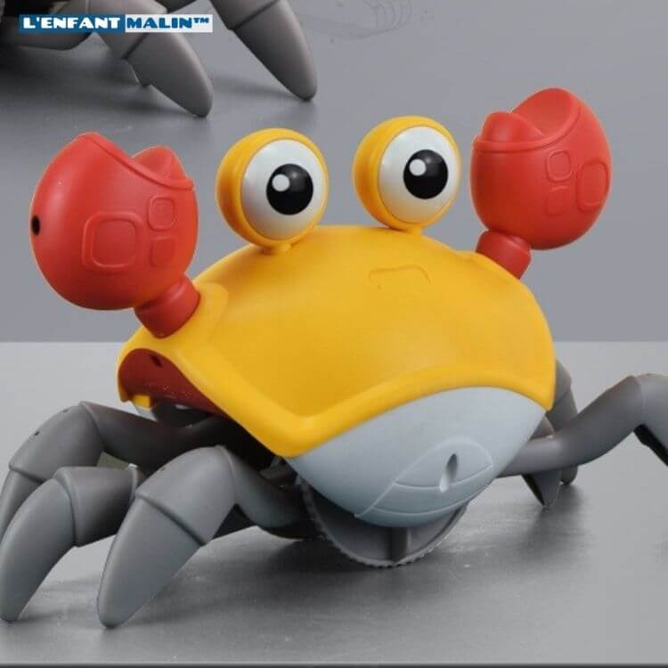 TUNITime-Crabe électrique aste pour bébé, jouet musical pour