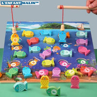 jeu magnétique pêche à la ligne magnétique jeu aimanté pêche à la ligne bébé boutique L'Enfant Malin jeux éducatifs enfants 